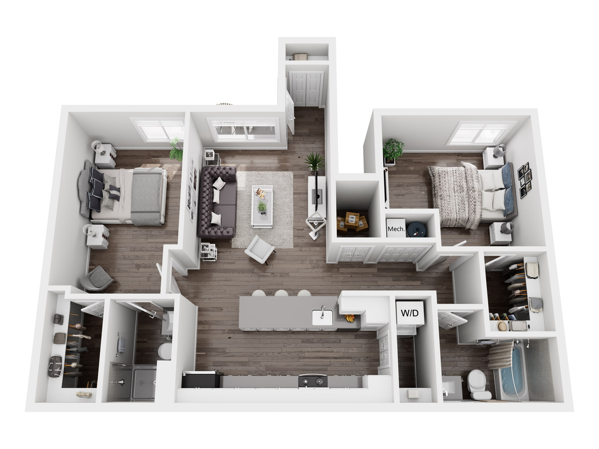 Driftwood Lower floor plan